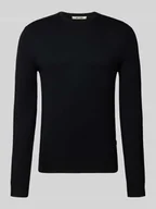 Swetry męskie - Sweter z dzianiny o kroju regular fit z mieszanki wiskozy model ‘WYLER’ - miniaturka - grafika 1