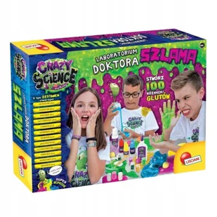 CRAZY SCIENCE DOKTOR SZLAM – KREATYWNA GRA W LABORATORIUM DLA DZIECI - Zabawki interaktywne dla dzieci - miniaturka - grafika 1