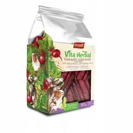 Karma dla gryzoni - Vitapol Herbal Gałązki leszczyny z burakiem 50g - miniaturka - grafika 1