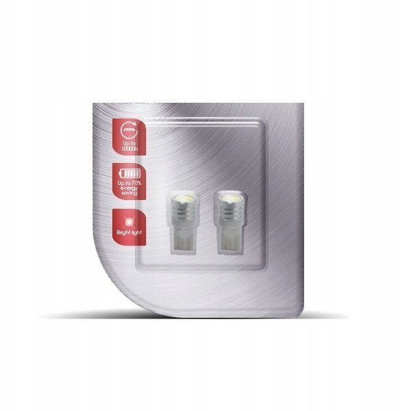 Żarówka LED W5W Dioda BIAŁA 24V HP 1W 2szt