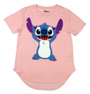 Koszulki i topy damskie - Koszulka damska młodzieżowa T-shirt DISNEY Lilo i Stitch r. M Nadruk - miniaturka - grafika 1