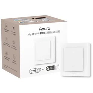 Inteligentny przełącznik AQARA Light Switch H2 EU WS-K07D - Systemy inteligentnych domów - miniaturka - grafika 1