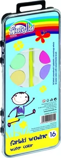 Fiorello Farby wodne Fiorello 16 kol. PB2116 AA184FIO - Farby i media malarskie - miniaturka - grafika 2