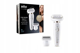 Braun Depilator Ses 9006 3D Biały/Złoty - Depilatory i golarki damskie - miniaturka - grafika 1