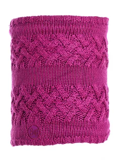 Apaszki i szaliki damskie - Buff Szal-koło w kolorze różowym - (D)29 x (S)27 cm - grafika 1