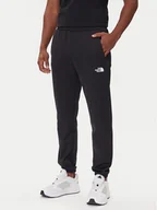 Spodnie sportowe męskie - The North Face Spodnie dresowe Reaxion 2.0 NF0A8DRS Czarny Regular Fit - miniaturka - grafika 1
