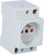 Inne akcesoria elektryczne - Gniazdko z bolcem i zabezpieczeniem Z-SD230-BS - miniaturka - grafika 1