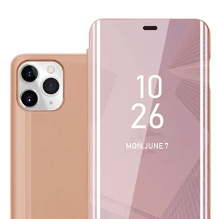 Pokrowiec Do Apple iPhone 11 PRO w Etui RÓŻOWY KUNZYT  Case Cover Obudowa Ochronny Cadorabo - Etui i futerały do telefonów - miniaturka - grafika 1