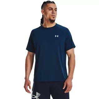 Koszulki sportowe męskie - Męska koszulka treningowa Under Armour Tech 2.0 SS Tee Novelty - granatowa - UNDER ARMOUR - grafika 1