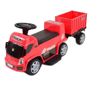 Jeździk, Ciężarówka Na Akumulator Gts-6688-e Z Przyczepą I Dźwiękami - Pojazdy elektryczne dla dzieci Jeździk, Ciężarówka Na Akumulator Gts-6688-e Z Przyczepą I Dźwiękami - Pojazdy elektryczne dla dzieci - miniaturka - grafika 4