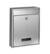 Skrzynki na listy - B2B Partner Skrzynka pocztowa, nierdzewna BK.240.N - miniaturka - grafika 1