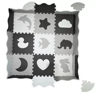 Maty piankowe - Mata Puzzle Piankowe Edukacyjna Duża Gruba 25Szt - miniaturka - grafika 1