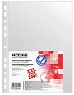 Koszulki na dokumenty - OFFICE PRODUCTS Koszulki na dokumenty PP, A4, groszkowe, 40mikr., 200szt. 21141219-90 - miniaturka - grafika 1