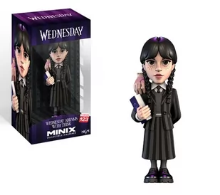 Wednesday Wednesday Addams Figurka Minix 12Cm With The Thing 123 - Figurki kolekcjonerskie - miniaturka - grafika 1