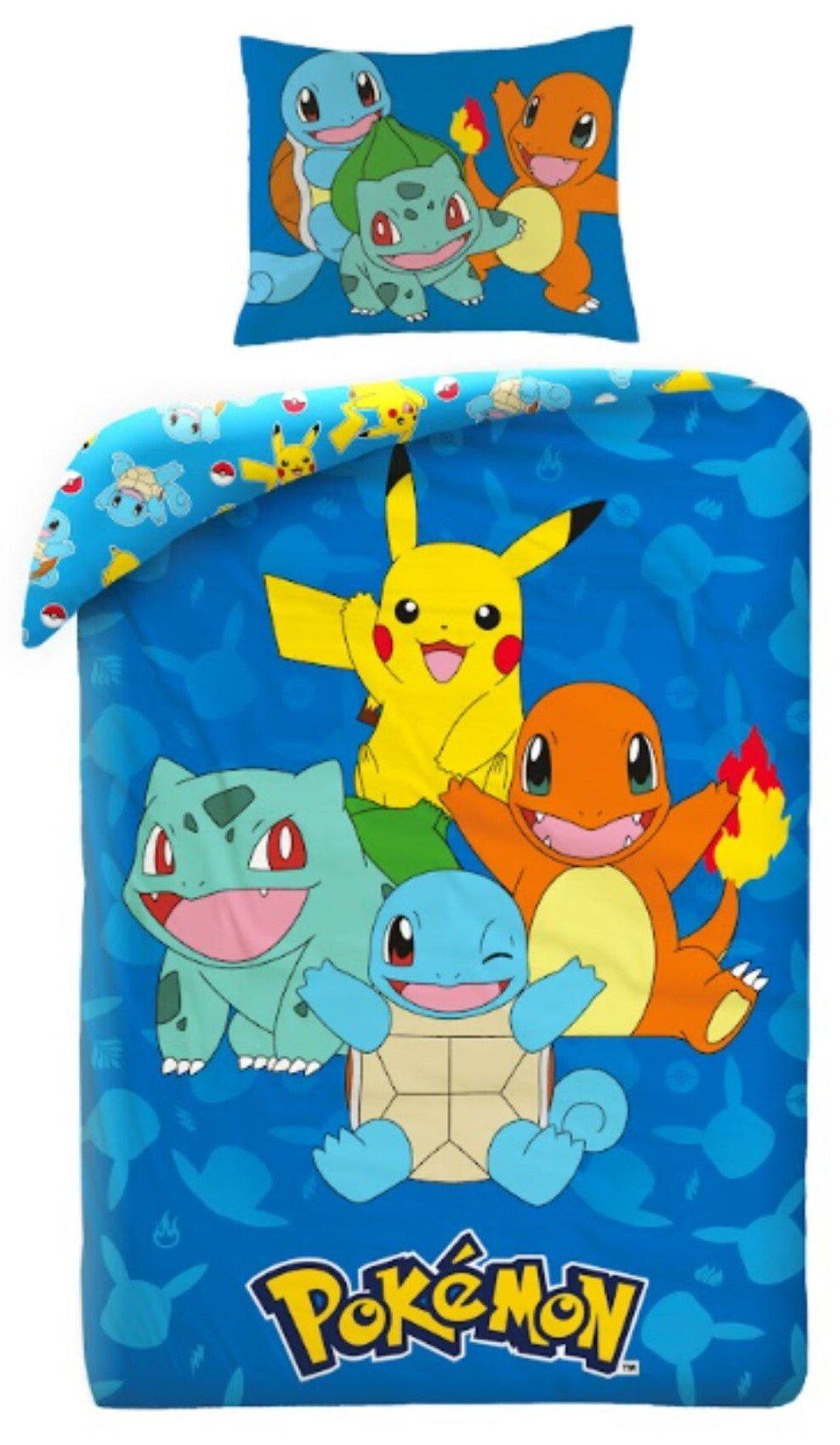 Pościel dziecięca 140x200 Pościel Pokemon Pikachu