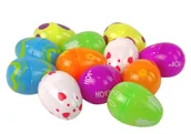 Akcesoria do basenów - Zestaw Jajka Wielkanocne Squishy 12 Sztuk Import LEANToys - miniaturka - grafika 1