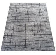 Dywany - Szary nowoczesny dywan prostokątny A6-G61 - miniaturka - grafika 1