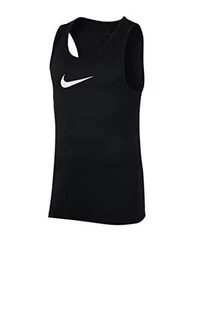 Nike Męski M NK DRY TOP SL CROSSOVER BB, zbiornik, czarny (czarny/biały), S - Koszulki sportowe męskie - miniaturka - grafika 1