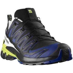 Męskie buty turystyczne Salomon Xa Pro 3D V9 Gore-Tex Rozmiar butów (UE): 41 1/3 / Kolor: czarny/niebieski - Buty trekkingowe męskie - miniaturka - grafika 1