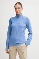 Bluzy damskie - Salewa bluza outdoorowa Puez Cammino damska kolor niebieski gładka 00.0000029097 - miniaturka - grafika 1