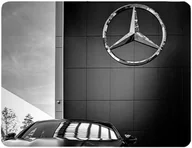 Podkładki pod mysz - Podkładka pod myszkę MERCEDES BENZ + imię - miniaturka - grafika 1