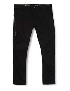 Spodnie męskie - G-STAR RAW Citishield 3D Cargo Slim Tapered spodnie męskie, Czarny (Dk Black Gd D18146-c096-b564), 24W / 32L - grafika 1