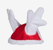 Akcesoria jeździeckie - Horze Nauszniki świąteczne rogi renifera - miniaturka - grafika 1