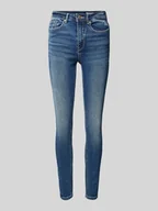 Spodnie damskie - Jeansy o kroju skinny z podwyższonym stanem model ‘SOPHIA’ - miniaturka - grafika 1