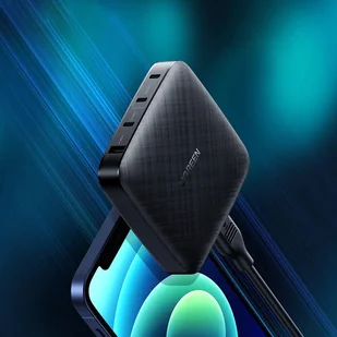 Ugreen ładowarka sieciowa 3x USB Typ C / 1x USB 100W Power Delivery czarny (70870) - Ładowarki do telefonów - miniaturka - grafika 10