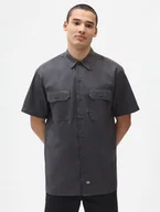 Koszule męskie - camicie uomo dickies work shirt dk0a4xk7 ch0 charcoal gray - miniaturka - grafika 1
