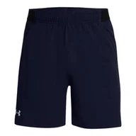 Spodenki męskie - Spodenki męskie Under Armour Vanish Woven 6in Shorts Midnight Navy S - miniaturka - grafika 1