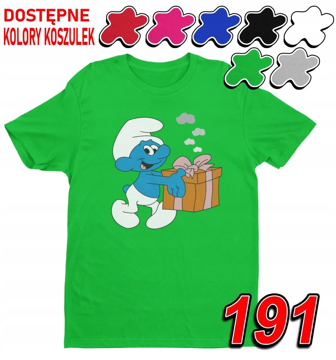 Dziecięca Koszulka T-Shirt Z Nadrukiem Prezent Bomba Zgrywus -M 134-140