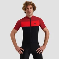 Koszulki rowerowe - Koszulka rowerowa męska Rogelli Core Block - miniaturka - grafika 1
