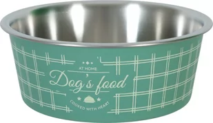 ZOLUX Antypoślizgowa miska dla psa FOOD kol. zielony 750ML - Miski dla psów - miniaturka - grafika 1