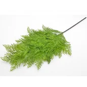 Ozdoby bożonarodzeniowe - Gałązka ozdobna tuja 67 cm zielona - miniaturka - grafika 1