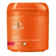 Maski do włosów - Wella Enrich Thick Maska Nawilżająca do Grubych Włosów - 150 ml - miniaturka - grafika 1