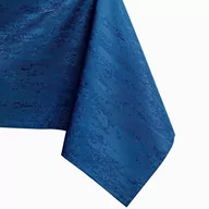 Obrusy i serwetki - Obrus Vesta Indygo Tłoczony Nowoczesny 140x220 owal AmeliaHome - TCLOTH/AH/VESTA/HMD/INDIGO/O140X220 - miniaturka - grafika 1