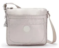 Torebki damskie - Kipling Sebastian mała torba na ramię, 23 x 22 x 2,8, Metallic Glow (szara), Metallic Glow, Einheitsgröße, SEBASTIAN - miniaturka - grafika 1