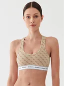 Biustonosze - Guess Biustonosz top Carrie O97C01 KBOE1 Beżowy - miniaturka - grafika 1