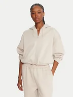 Bluzy damskie - Reebok Bluza Reebok X Ewa Chodakowska RK25307CCW Beżowy Relaxed Fit - miniaturka - grafika 1