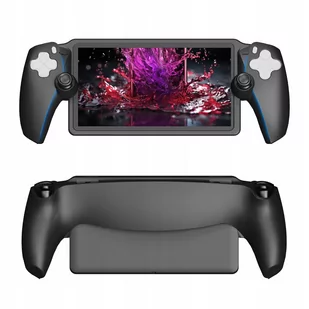 OsĹ‚ona Silikonowa Etui Case FuteraĹ‚ Grip Uchwyt Do Konsoli Sony Playstation Portal / Ps Portal / P-s Portal / Czarny / P5183 - Akcesoria do Playstation - miniaturka - grafika 1