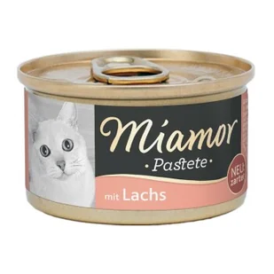 Miamor Pasztet Łosoś 24x85 g - Mokra karma dla kotów - miniaturka - grafika 1