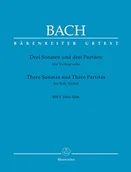 Pozostałe książki - Bärenreiter 3 sonates et 3 partitas / three sonatas and three partitas bwv 1001-1006 - violon seul - miniaturka - grafika 1