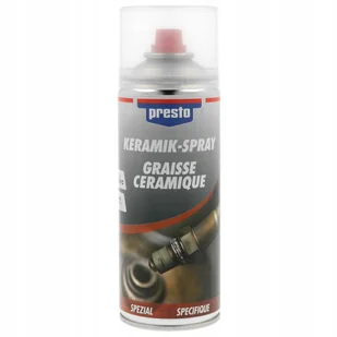Presto Smar Ceramiczny 400ML Do Śrub I Połączeń Ceramika w sprayu - Chemia warsztatowa - miniaturka - grafika 1