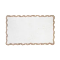 Dywaniki łazienkowe - HOMLA Dywanik łazienkowy MALACIA bawełniany o nieregularnym kształcie 50x80 cm - miniaturka - grafika 1