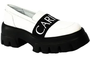 Półbuty Carinii ST.B7959-I81-000-E81 Biały - CARINII - Półbuty damskie - miniaturka - grafika 1