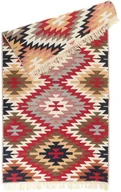 Dywany - Dywan Pled 60 x 120 cm Aztecki beżowy - miniaturka - grafika 1