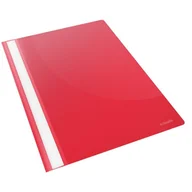 Teczki i skoroszyty - Skoroszyt zwykły A4 miękki ESSELTE czerwony 1 szt. /15385/ - miniaturka - grafika 1