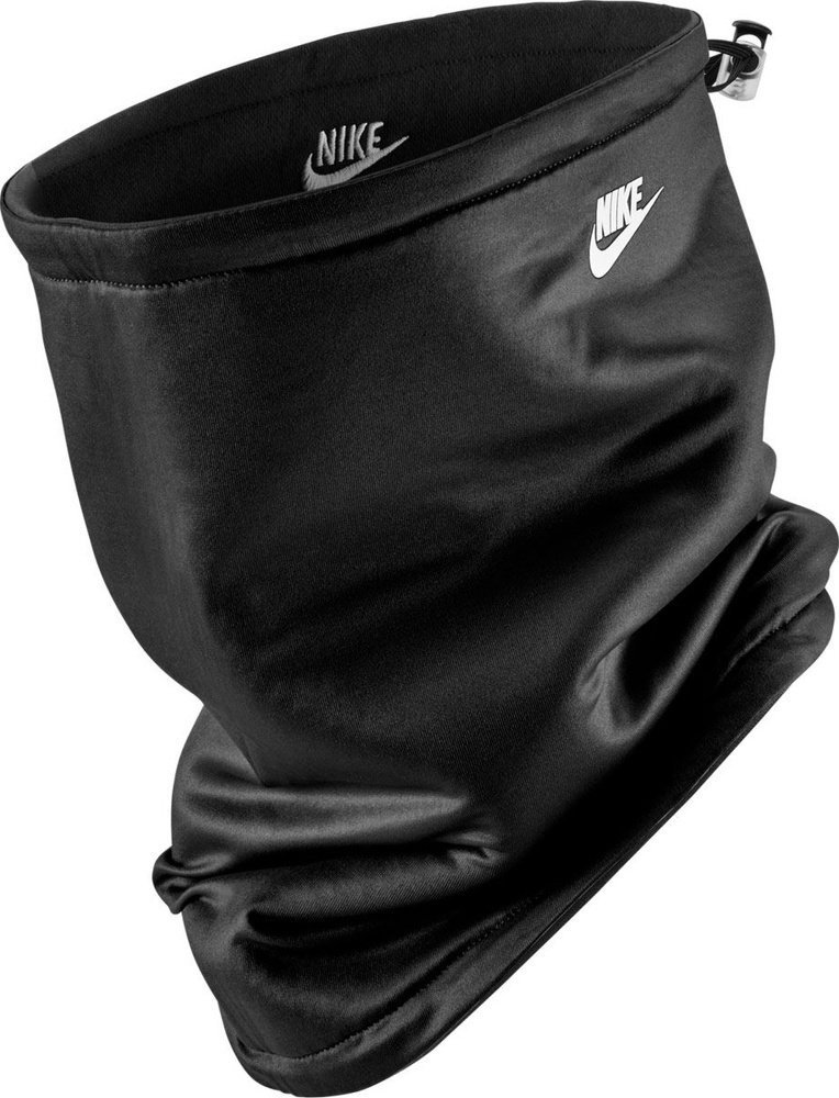 Nike Komin Nike accessories NECKWARMER REVERSIBLE CLUB FLEECE black/black/white rozmiar uniwersalny