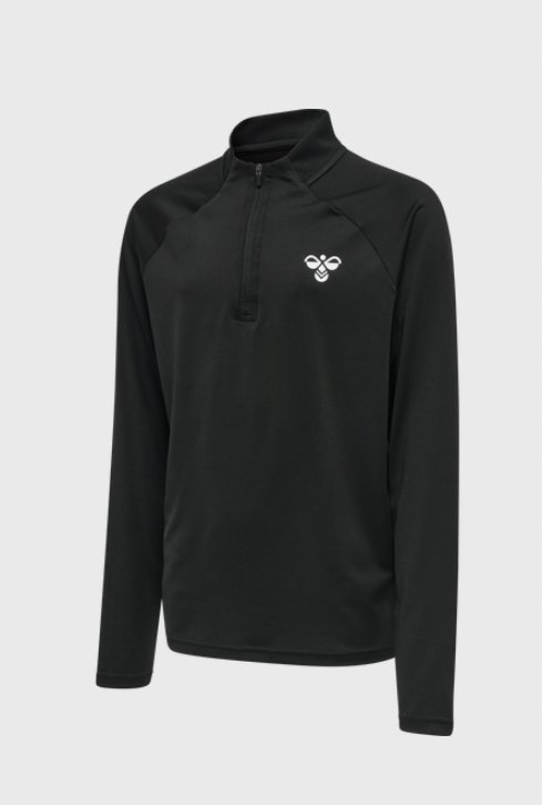 HUMMEL BLUZA DZIECIĘCA CZARNA NA ZAMEK 116 CM PUD